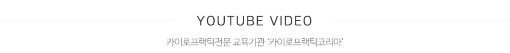 카이로프랙틱코리아__